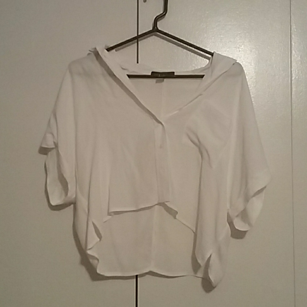 White Crop Top